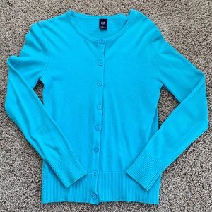 Gap blue cardigan
